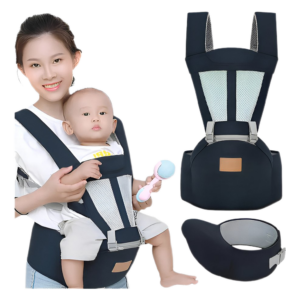 Silla Porta Bebe Mochila Ergonómica 4 En 1 Burke Deng01