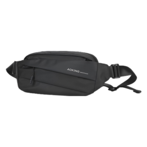 Riñonera Impermeable Para Viaje Dinero Aoking Sy4006-5 Negro