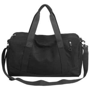 Bolso Viaje Deportivo Yoga Impermeable Burke Negro